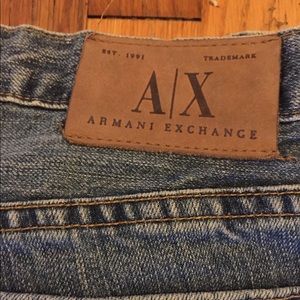 A/X Armani Exchange flare jean